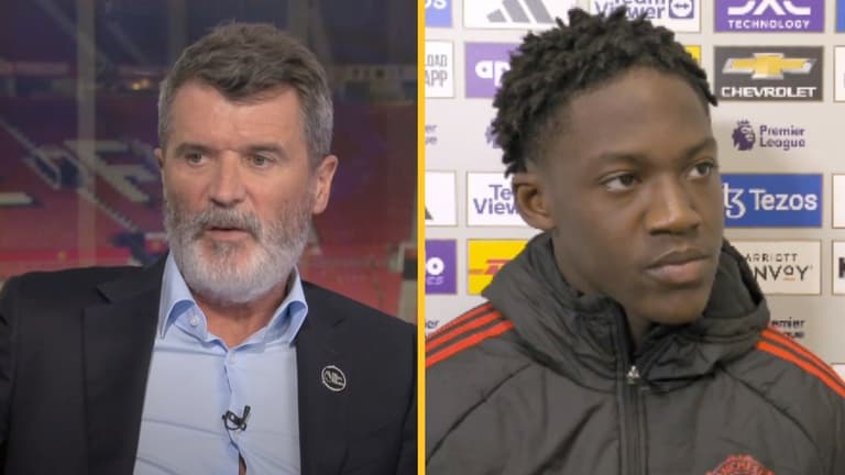 Roy Keane offers Kobbie Mainoo advice after Liverpool post-match interview Roy Keane offers Kobbie Mainoo advice after Liverpool post-match interview