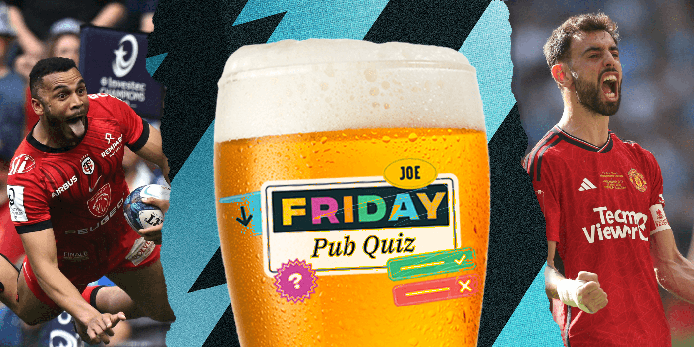 The SportsJOE Friday Pub Quiz: Week 73