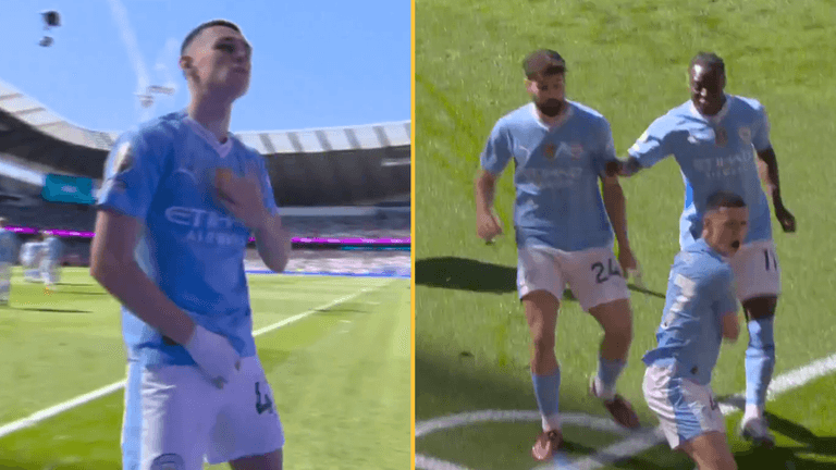 Phil Foden fires final-day brace for Manchester City Phil Foden fires final-day brace for Manchester City