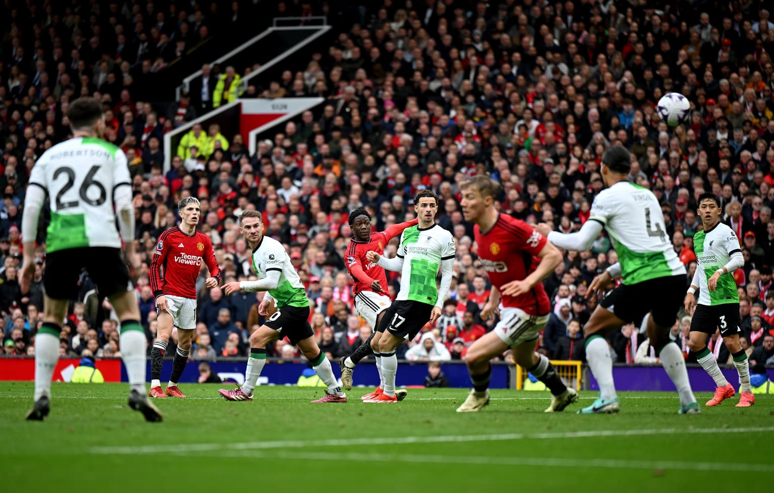 Man United vs Liverpool kick-off time changed