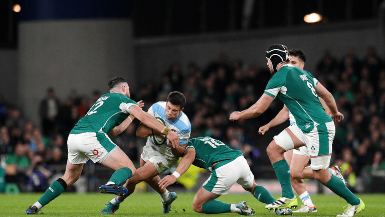 Fans left divided over “pathetic” call in Ireland vs Argentina game before opening try Fans left divided over “pathetic” call in Ireland vs Argentina game before opening try