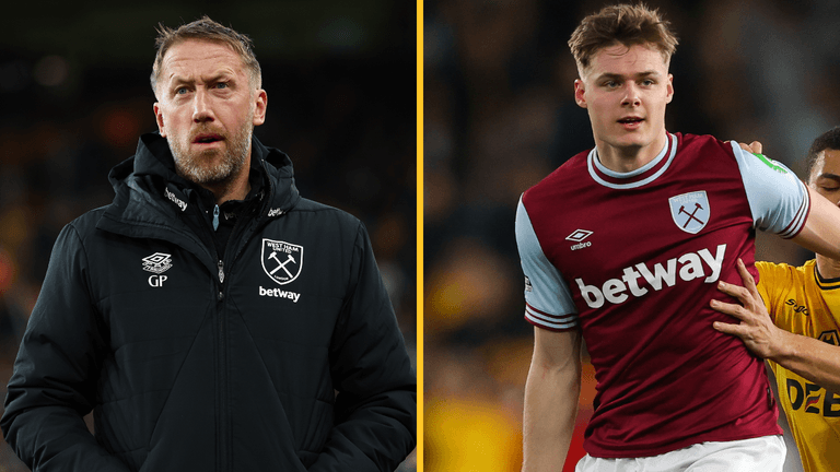 Graham Potter criticises Evan Ferguson miss after subbing the striker early in Wolves loss