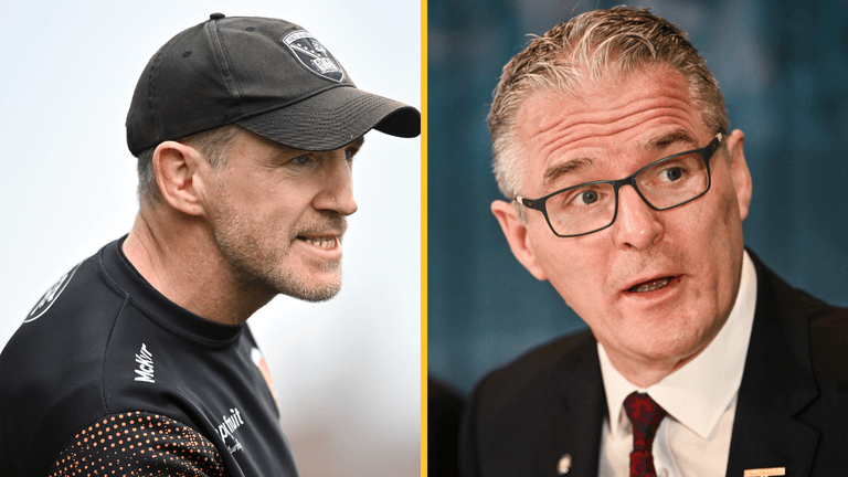Kieran McGeeney had words with GAA president over big rule change