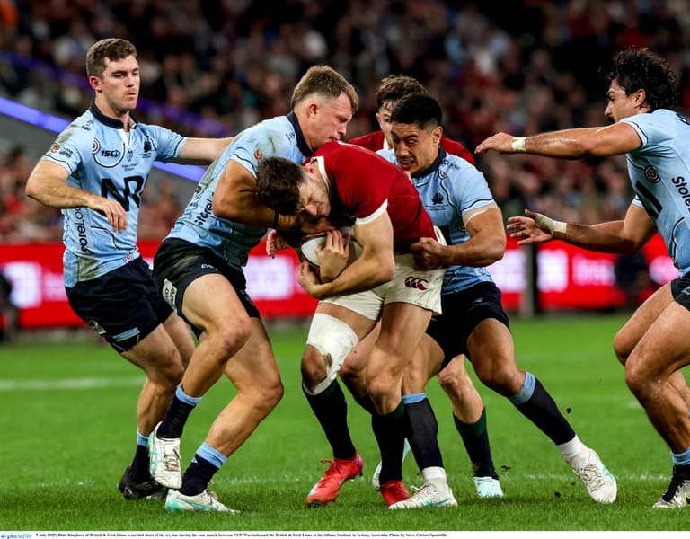 Andy Farrell gives positive update after huge Lions injury scare