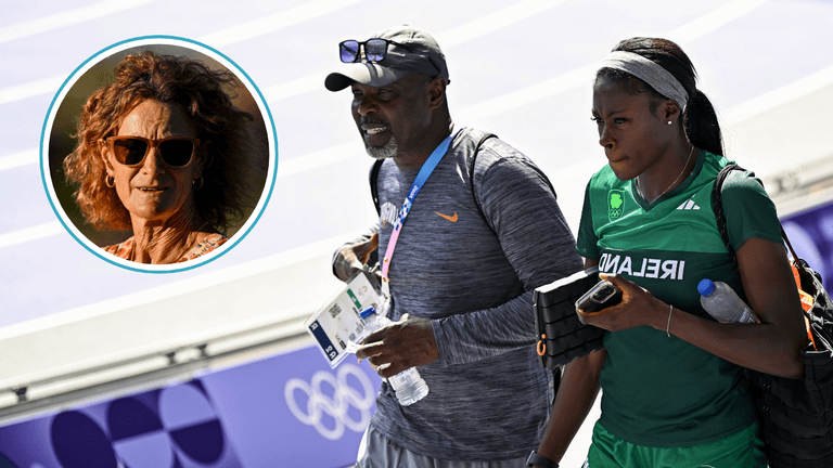 Adeleke coach responds after Irish track legend questions her motives