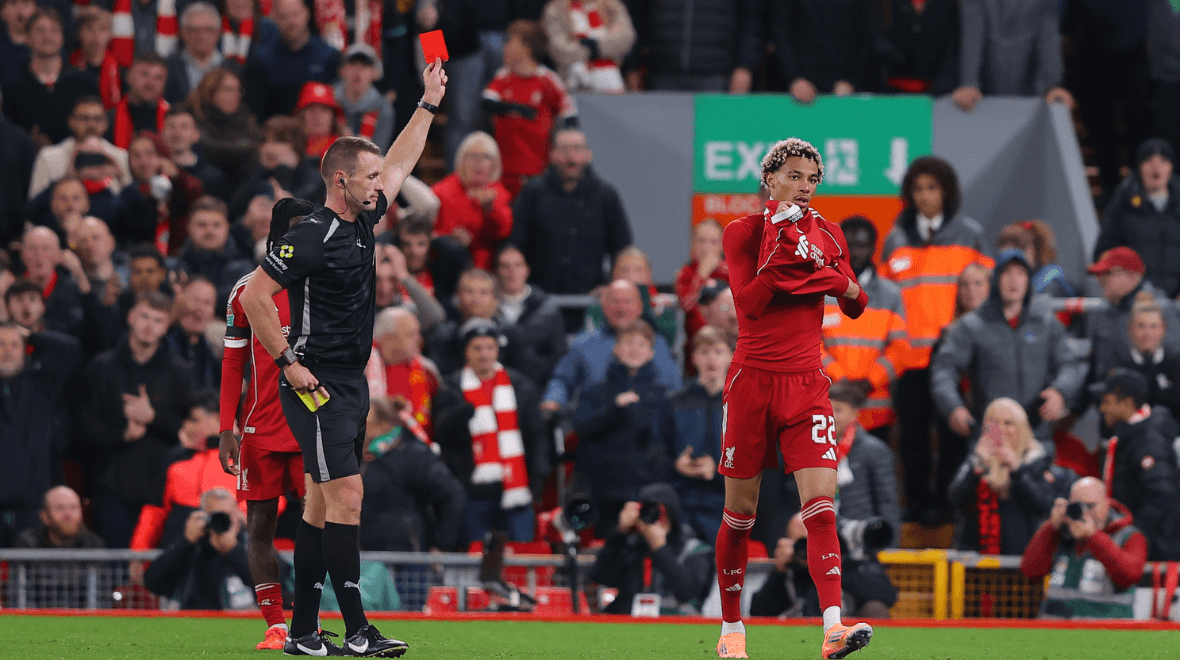 Hugo Ekitike set to receive major punishment from his own club after Liverpool red card