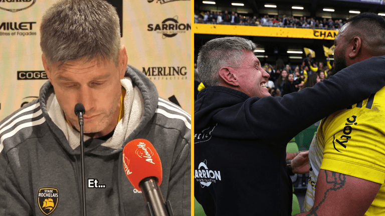 Ronan O’Gara holds back tears as he pays tribute to club legend after heart attack