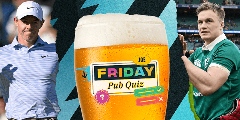 The SportsJOE Friday Pub Quiz: Week 129 The SportsJOE Friday Pub Quiz: Week 129