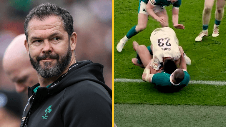 Farrell reveals training ‘error’ led to huge McCloskey moment vs England Farrell reveals training ‘error’ led to huge McCloskey moment vs England