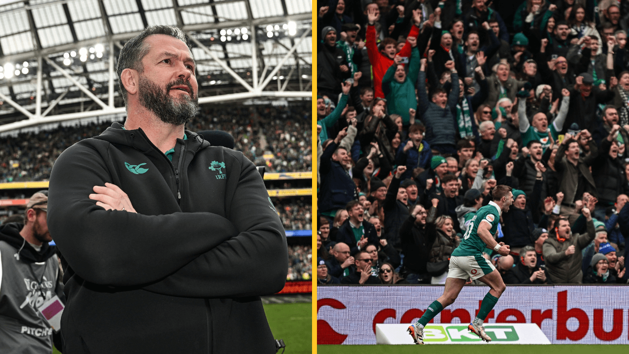 Andy Farrell takes responsibility after Scots game for major Aviva criticism