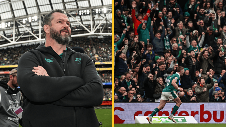 Andy Farrell takes responsibility after Scots game for major Aviva criticism