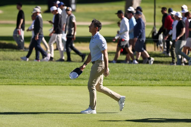 Rory McIlroy explains why he was seen limping ahead of PGA Championship