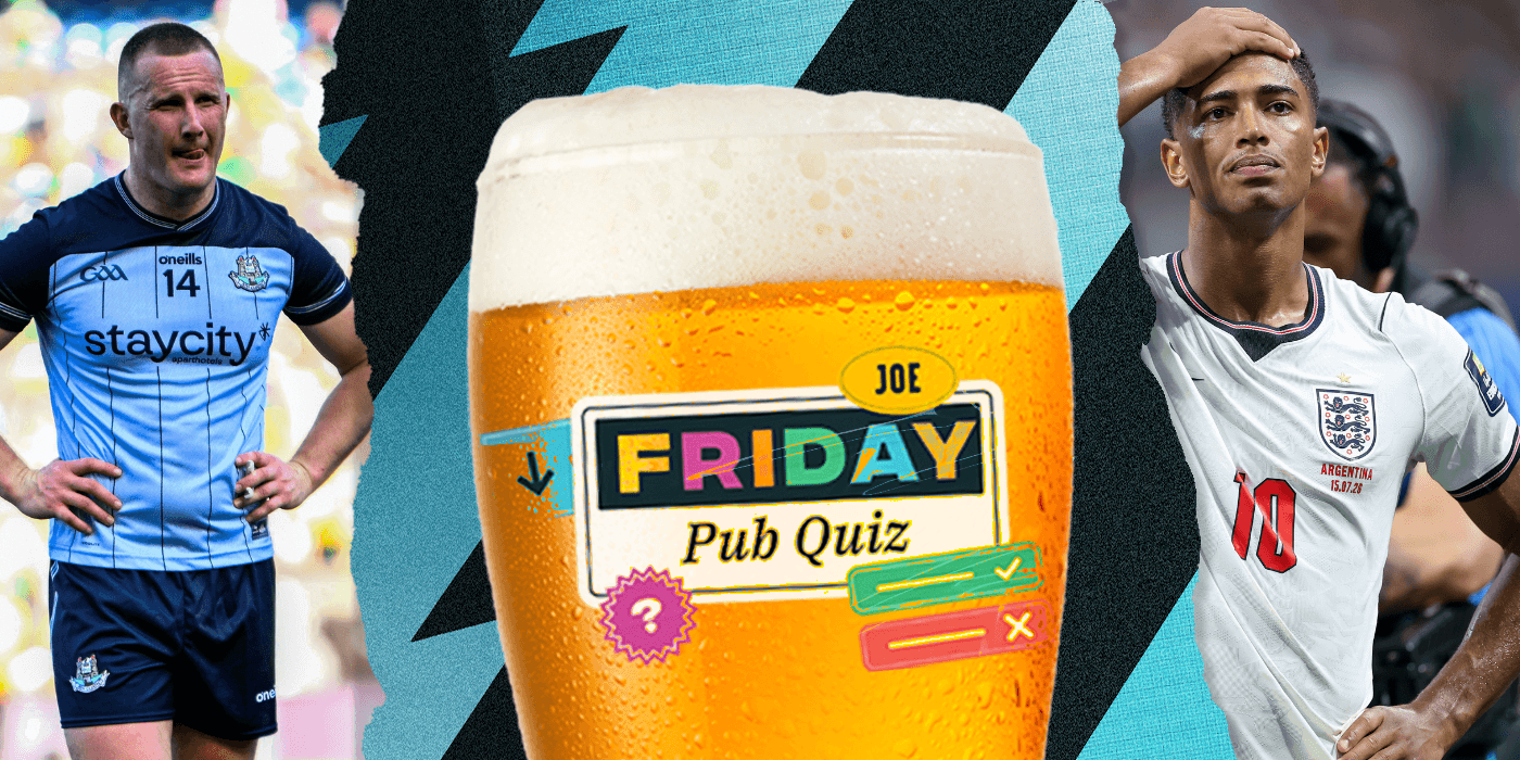 The SportsJOE Friday Pub Quiz: Week 148