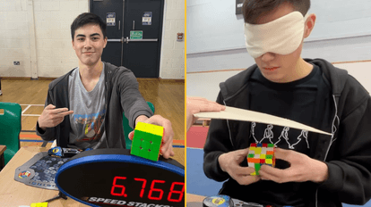 Maynooth student holds unique Rubix Cube record ahead of Euro Champs
