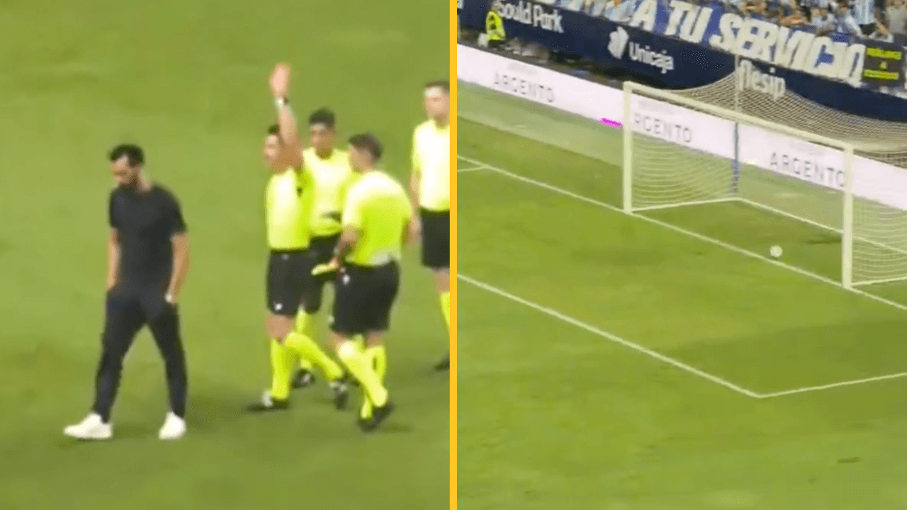 Premier League side’s match ends in farce with penalty into empty net