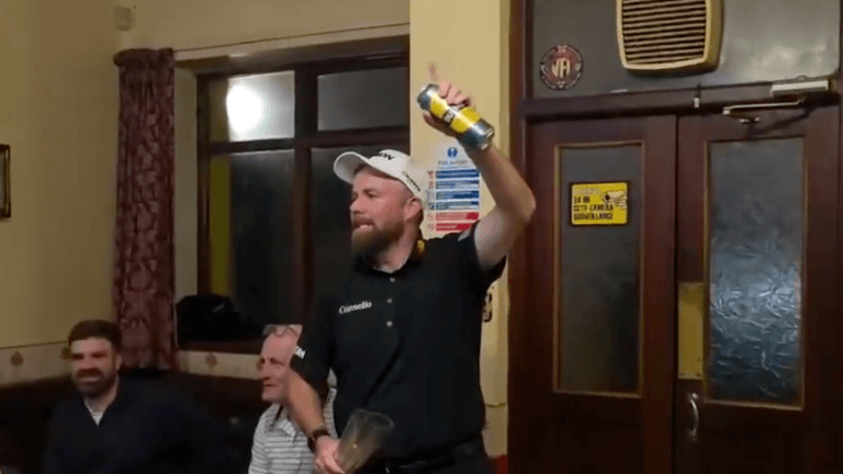 Shane Lowry seen singing anti-Westmeath chant during Irish Open celebrations Shane Lowry seen singing anti-Westmeath chant during Irish Open celebrations