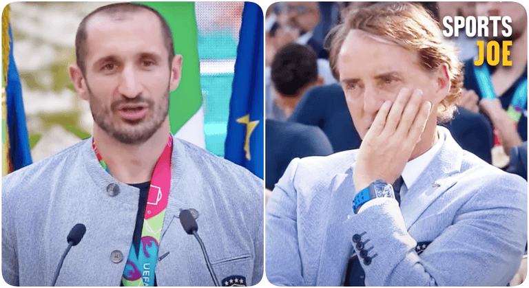 Giorgio Chiellini almost brought Rome to tears with the most beautiful homecoming speech Giorgio Chiellini almost brought Rome to tears with the most beautiful homecoming speech