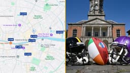 The eye-watering hotel prices for Dublin NFL match with just ‘1% availability’ for visitors