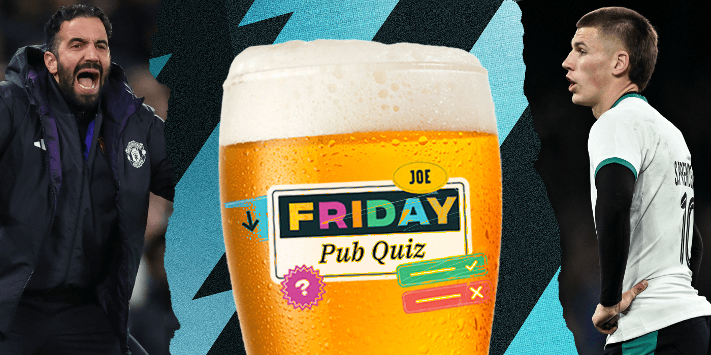 The SportsJOE Friday Pub Quiz: Week 120