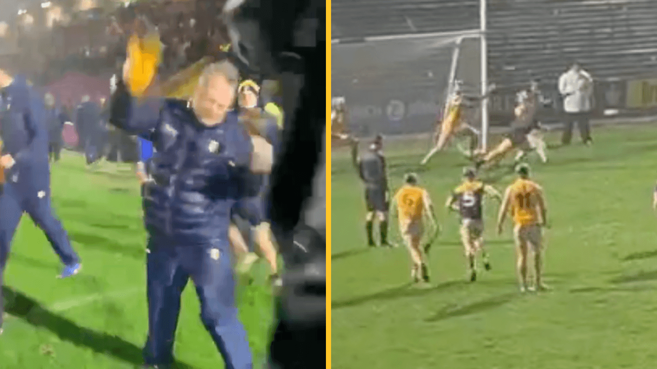 Davy Fitzgerald left fuming after late referee call costs Antrim in their league opener