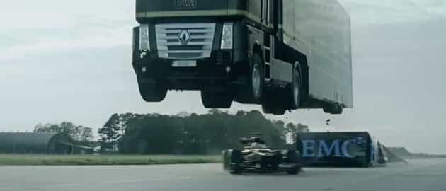 VIDEO: Two Irish lads make sensational video where a truck jumps over an F1 car VIDEO: Two Irish lads make sensational video where a truck jumps over an F1 car