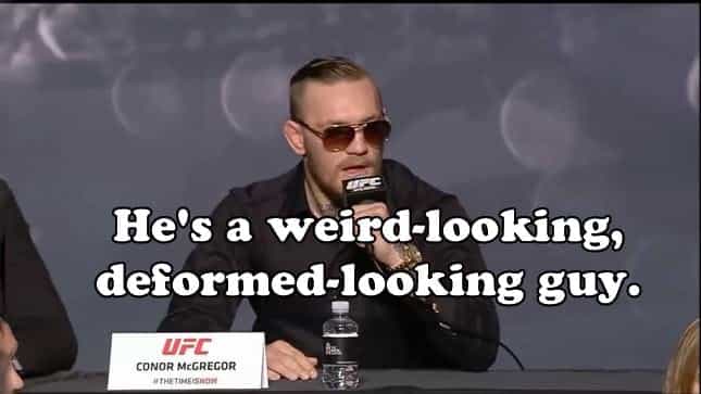 Conor McGregor produces comedy gold with Dennis Siver trash-talk Conor McGregor produces comedy gold with Dennis Siver trash-talk