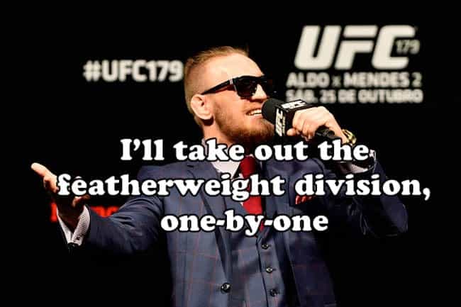 One-by-one: Why Conor McGregor would be stupid to miss UFC Fight Night 57 One-by-one: Why Conor McGregor would be stupid to miss UFC Fight Night 57