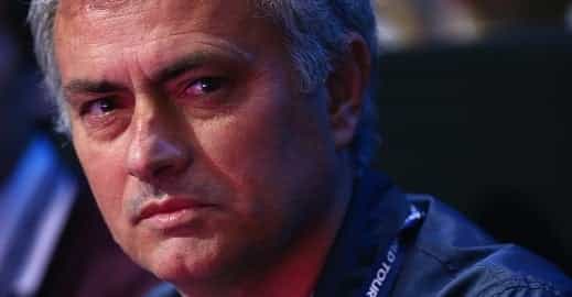 Jose Mourinho made this face for all 56 minutes as he got jeered during Murray’s defeat Jose Mourinho made this face for all 56 minutes as he got jeered during Murray’s defeat