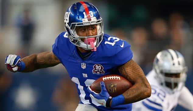Vine: NFL receiver Odell Beckham Jr’s insane one-handed warm-up catches Vine: NFL receiver Odell Beckham Jr’s insane one-handed warm-up catches