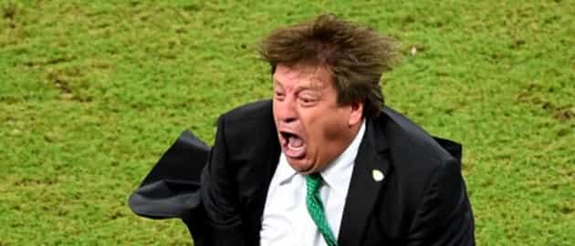 Celebration king Miguel Herrera signs new four year deal with Mexico Celebration king Miguel Herrera signs new four year deal with Mexico
