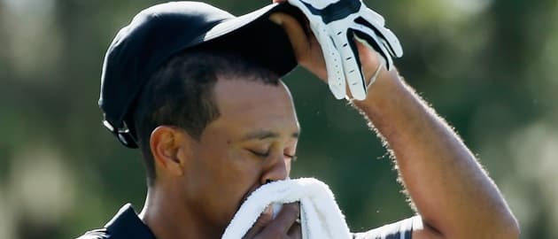 Tiger Woods had a pretty catastrophic comeback to golf today Tiger Woods had a pretty catastrophic comeback to golf today