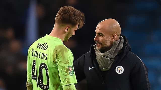 Manchester City score nine goals against Burton Albion in first leg of League Cup semi-final Manchester City score nine goals against Burton Albion in first leg of League Cup semi-final