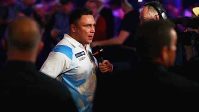 Gerwyn Price fined £21,500 and receives suspended three-month ban for Grand Slam antics Gerwyn Price fined £21,500 and receives suspended three-month ban for Grand Slam antics