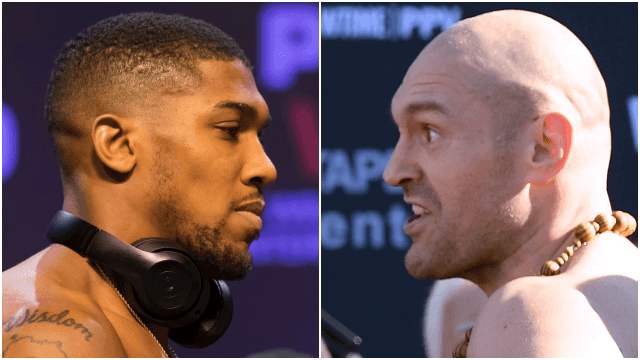 Tyson Fury offered Anthony Joshua fight on April 13 at Wembley Tyson Fury offered Anthony Joshua fight on April 13 at Wembley
