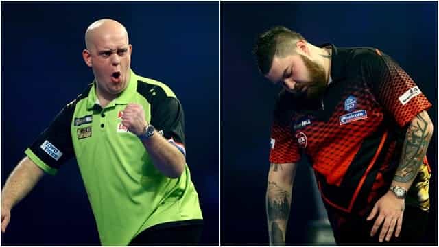 Michael van Gerwen proves just too good in World Championship final Michael van Gerwen proves just too good in World Championship final