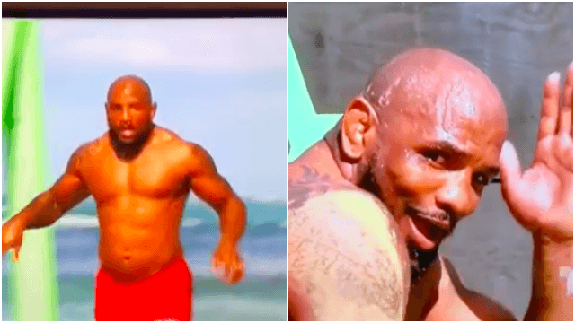 Just Yoel Romero doing Yoel Romero things on reality television Just Yoel Romero doing Yoel Romero things on reality television