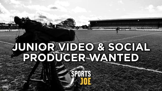 We are hiring! SportsJOE is looking for a Junior Video and Social Producer We are hiring! SportsJOE is looking for a Junior Video and Social Producer