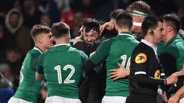 Ireland U20s grind their way to victory over England in Six Nations opener Ireland U20s grind their way to victory over England in Six Nations opener
