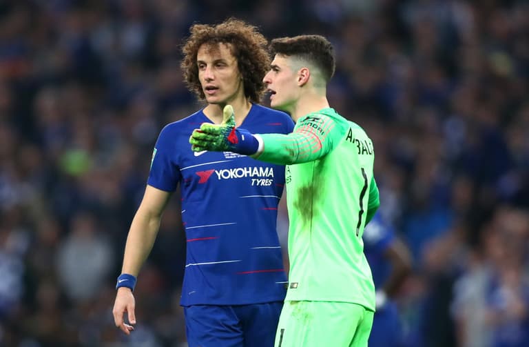 David Luiz reveals what he said to Kepa Arrizabalaga during Carabao Cup final David Luiz reveals what he said to Kepa Arrizabalaga during Carabao Cup final
