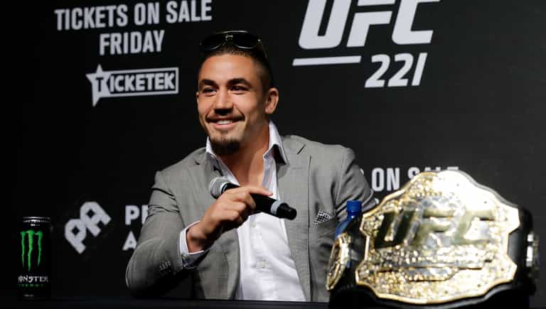 Freak injury forces Robert Whittaker to abandon title defence fight at UFC 234 Freak injury forces Robert Whittaker to abandon title defence fight at UFC 234