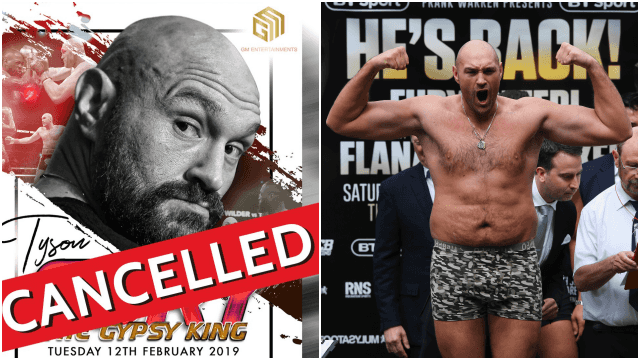 An Evening with Tyson Fury cancelled in Dublin and Cork An Evening with Tyson Fury cancelled in Dublin and Cork