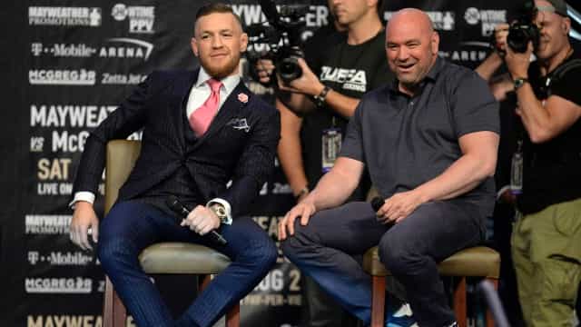 Dana White explains why the UFC offered Conor McGregor a co-main event slot Dana White explains why the UFC offered Conor McGregor a co-main event slot
