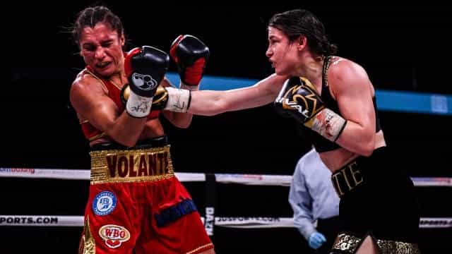 Katie Taylor batters Rose Volante to add WBO title to her collection Katie Taylor batters Rose Volante to add WBO title to her collection