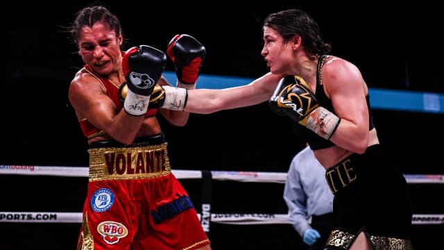 Katie Taylor batters Rose Volante to add WBO title to her collection Katie Taylor batters Rose Volante to add WBO title to her collection