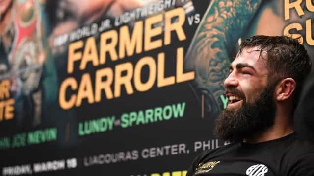 Jono Carroll deserves massive credit for his reaction to first career defeat Jono Carroll deserves massive credit for his reaction to first career defeat