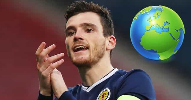 Andy Robertson went to extreme lengths to try and join the Scotland squad in Kazakhstan Andy Robertson went to extreme lengths to try and join the Scotland squad in Kazakhstan