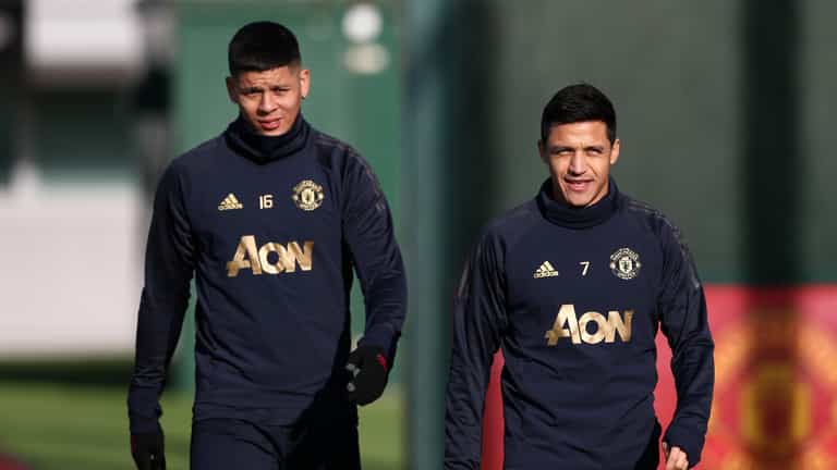Manchester United players avoid Marcos Rojo in training, says Luke Shaw Manchester United players avoid Marcos Rojo in training, says Luke Shaw
