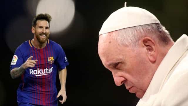 Pope Francis doesn’t think we should be calling Lionel Messi “God” Pope Francis doesn’t think we should be calling Lionel Messi “God”