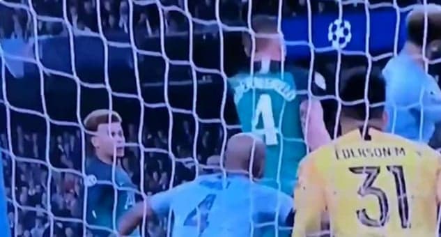 The angle that shows Fernando Llorente’s goal did touch his arm The angle that shows Fernando Llorente’s goal did touch his arm