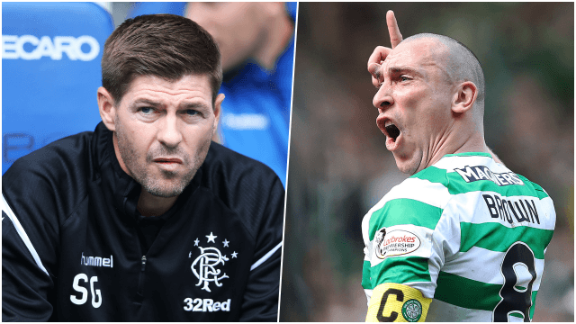 Steven Gerrard and Scott Brown facing bans following chaotic Old Firm Steven Gerrard and Scott Brown facing bans following chaotic Old Firm
